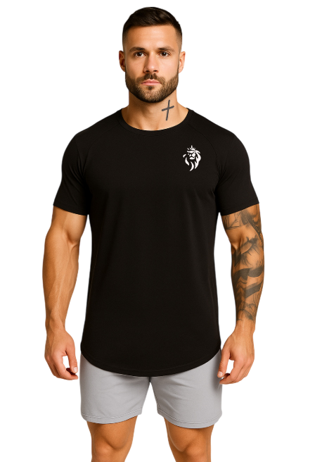 T-shirt Sport Homme Noir – LionzFit