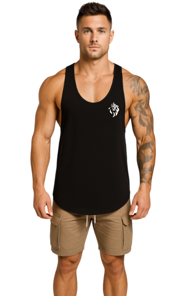 Débardeur Sportif Noir LionzFit