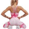 Ensemble Yoga Tie-Dye Fuchsia – Brassière & Legging Seamless