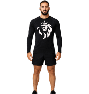 T-Shirt Manches Longues Noir – Coupe Seconde Peau