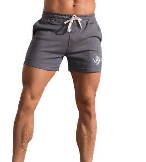 Short de sport gris LionzFit