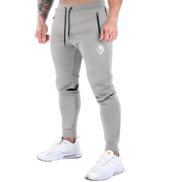 Jogger Gris Clair LionzFit – Confort Quotidien & Style