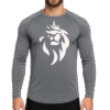 T-Shirt Manches Longues Gris – Coupe Seconde Peau