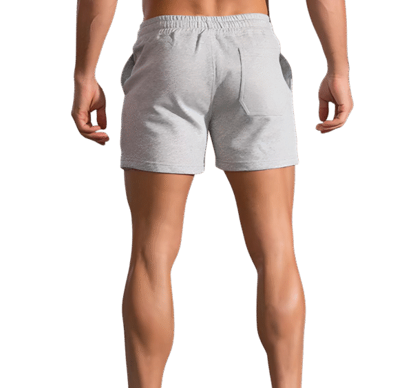 Short de sport gris clair LionzFit