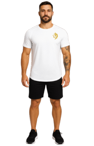 T-shirt Sport Homme Blanc – LionzFit