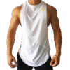 Débardeur Sportif LionzFit – Blanc Pur