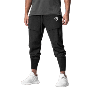 Pantalon Cargo Noir LionzFit – Élégance & Audace