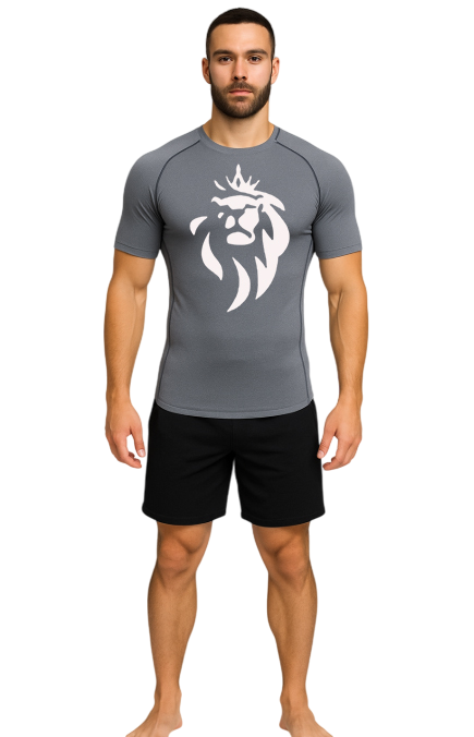 T-shirt Compression Gris