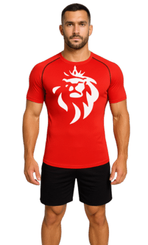 T-shirt Compression Rouge