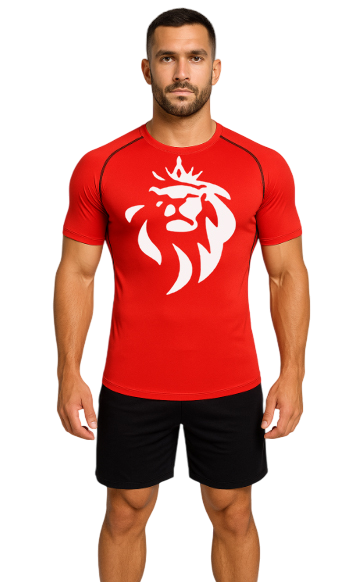 T-shirt Compression Rouge