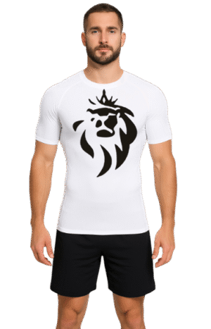 T-shirt Compression Blanc