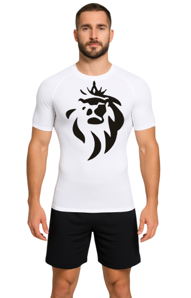 T-shirt Compression Blanc