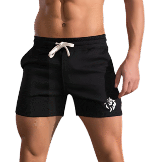 Short de sport noir LionzFit