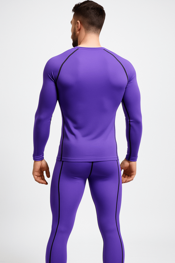 Ensemble Compression Spider-Man LionzFit Violet – 2 Pièces Performance