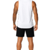 Débardeur Sport Homme Blanc – Coton & Spandex