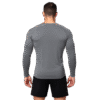 T-Shirt Manches Longues Gris – Coupe Seconde Peau