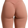 Short de Yoga Sans Couture Rose Poudré – LionzFit | Confort & Style