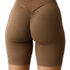 Short de Yoga Sans Couture Kaki – LionzFit | Confort & Style