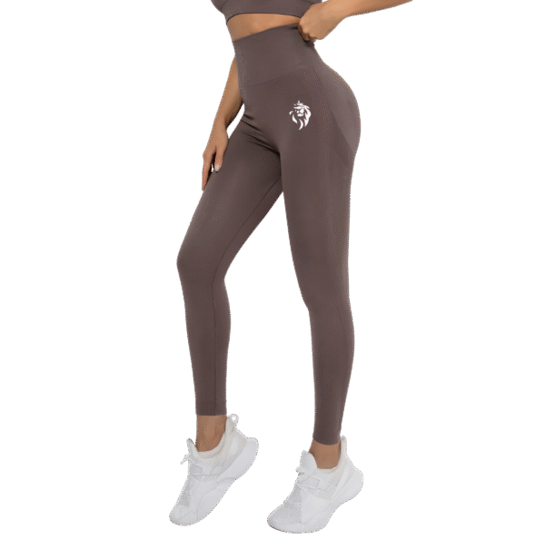 Ensemble de sport femme chocolat – Sculptant, Seamless & Ultra Confort