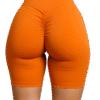 Short de Yoga Sans Couture Orange – LionzFit | Confort & Style