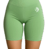 Short de Yoga Sans Couture Vert – LionzFit | Confort & Style